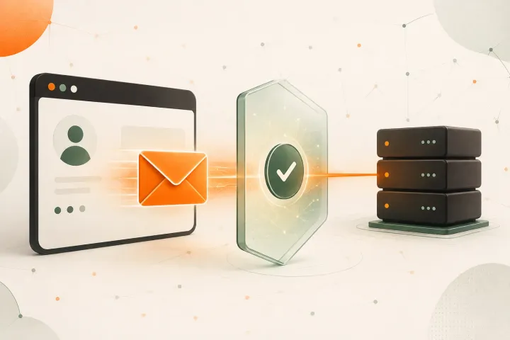 Cloudflare Turnstile schützt den Ghost-Magic-Link-Versand